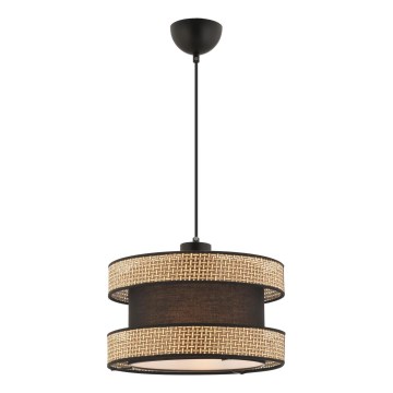 HALO kábeles csillár 1xE27/60W/230V barna/bézs