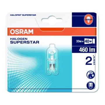 Halogén izzó HALOPIN G9/33W/230V 2700K - Osram