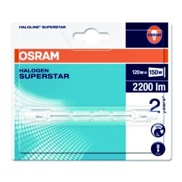 Halogén izzó SUPERSTAR R7s/120W/230V 2900K - Osram 118 mm