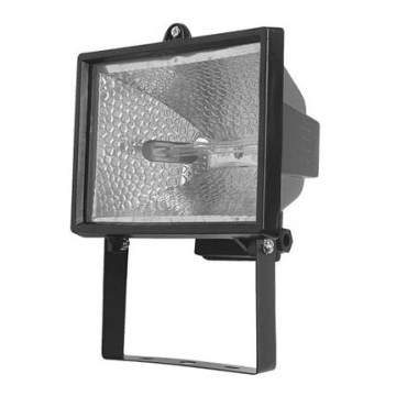 Halogén reflektor 1xR7s/500W/230V fekete