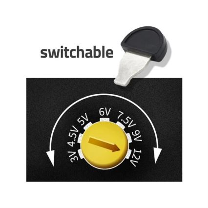 Hálózati adapter 600 mA 3-12V