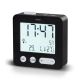 Hama - Ébresztőóra LCD kijelzővel és hőmérővel 2xAAA fekete