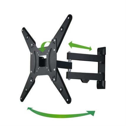 Hama - Fali tartó TV-hez csatlakozóval 32-65 fekete