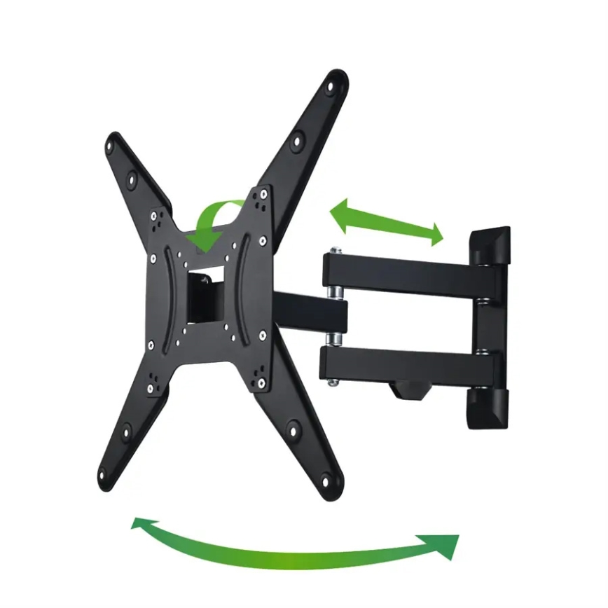 Hama - Fali tartó TV-hez csatlakozóval 32-65 fekete