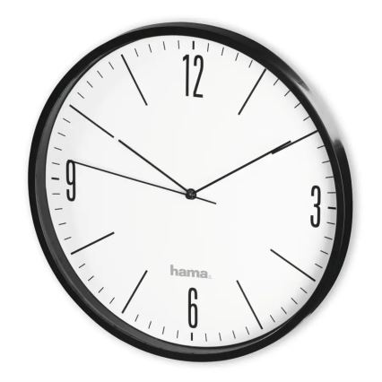 Hama - Falióra 1xAA fekete
