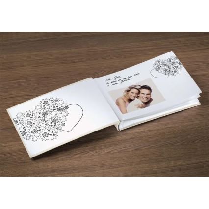 Hama - Fotóalbum 30x20 cm 60 oldal szív