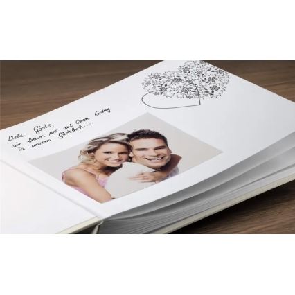 Hama - Fotóalbum 30x20 cm 60 oldal szív