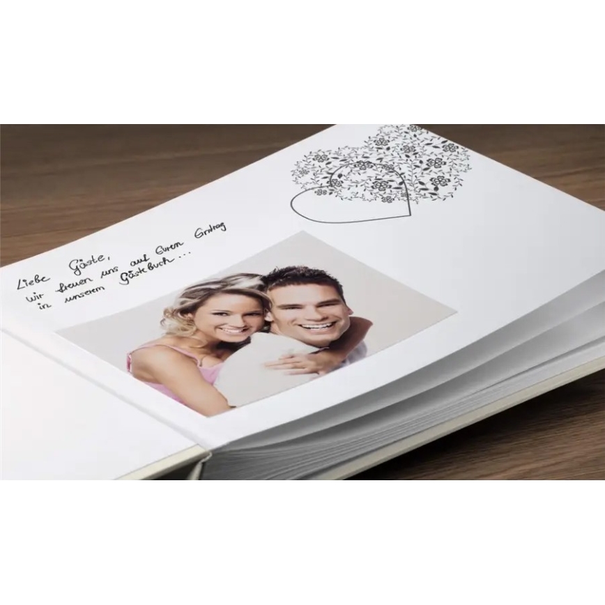 Hama - Fotóalbum 30x20 cm 60 oldal szív