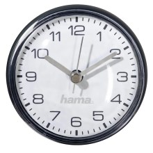 Hama - Fürdőszobai óra tapadókoronggal 1xAAA IPX4 fekete