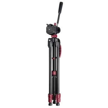 Hama - Kamera tripod 160 cm fekete/piros