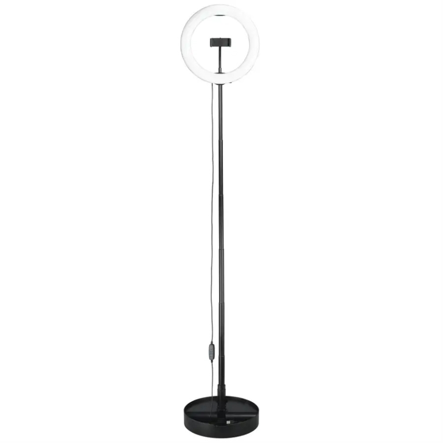 Hama - LED Dimmelhető körlámpa tripoddal LED/9,2W/5V á. 26,5 cm + távirányító