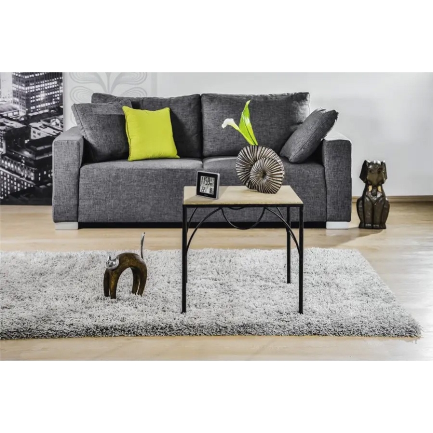 Hama - Meteorológiai állomás LCD kijelzővel és ébresztőóra 2xAA + 2xAA fekete/szürke