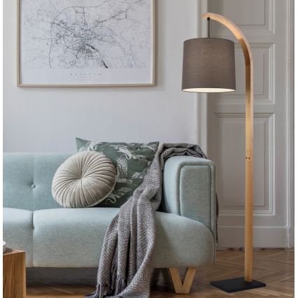 HANA állólámpa 1xE27/40W/230V barna