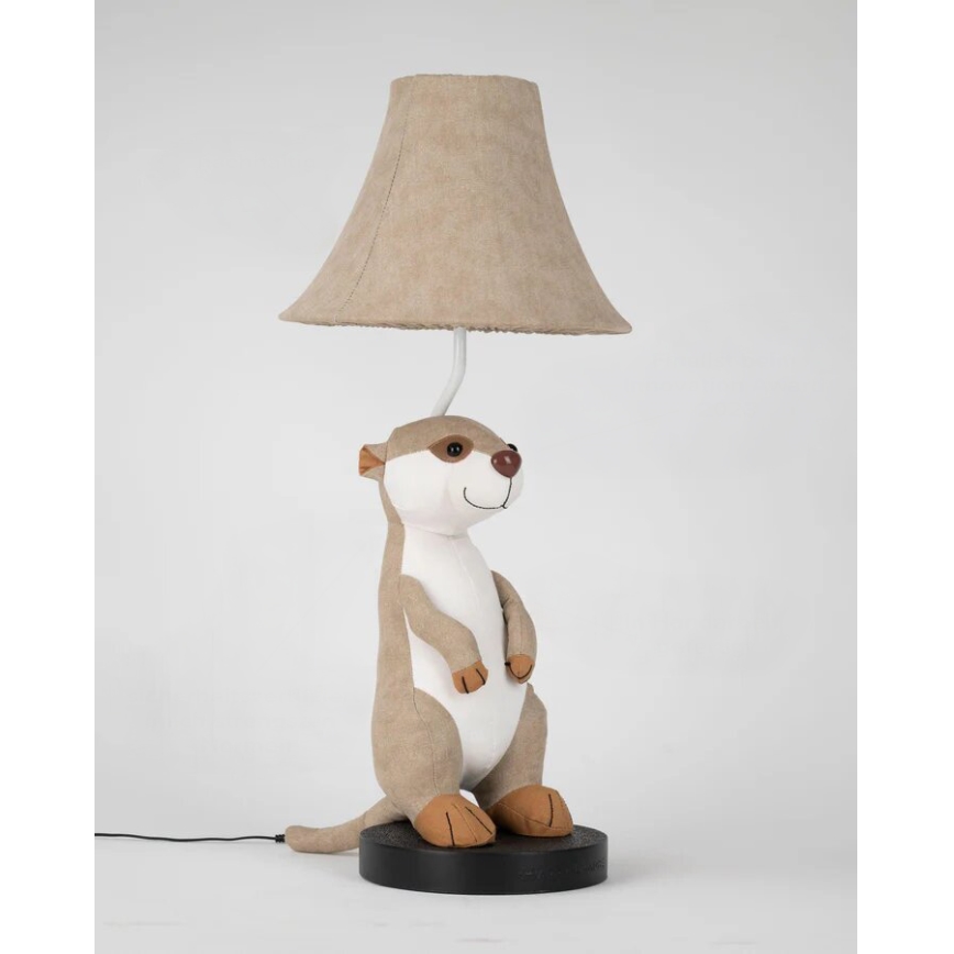 Happy Lamps - LED Asztali gyereklámpa EDDIE LED/5,4W/230V szurikáta