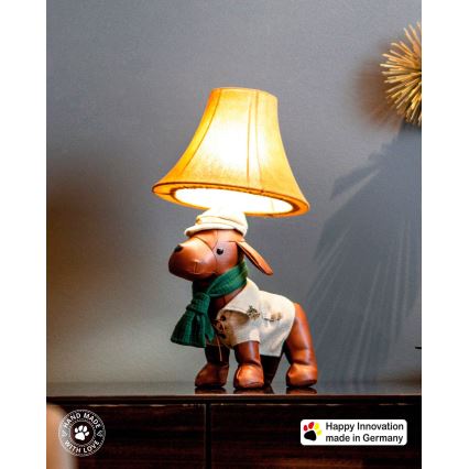 Happy Lamps - LED Gyerek asztali lámpa SPIKE LED/5,4W/230V vadászkutya