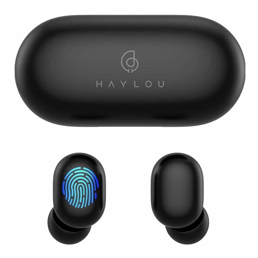 Haylou - Vízálló vezeték nélküli fülhallgató GT1 Plus Bluetooth fekete