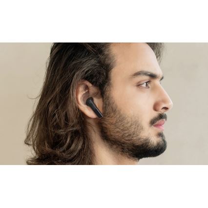 Haylou - Vízálló vezeték nélküli fülhallgató GT6 Bluetooth IPX4 fekete