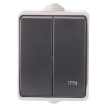 Háztartási váltókapcsoló  250V/10A IP54