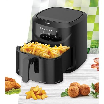 Heinner HAF-B8BK2000 - Forrólevegős fritőz 7,6 l 2000W/230V fekete