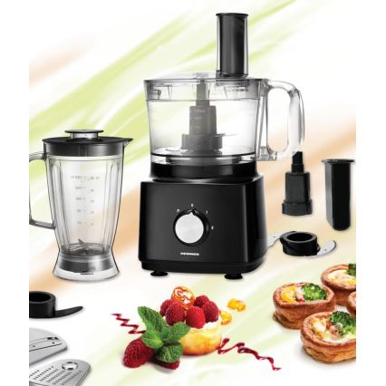 Heinner HFP-750BK - Konyhai robotgép 750W/230V fekete