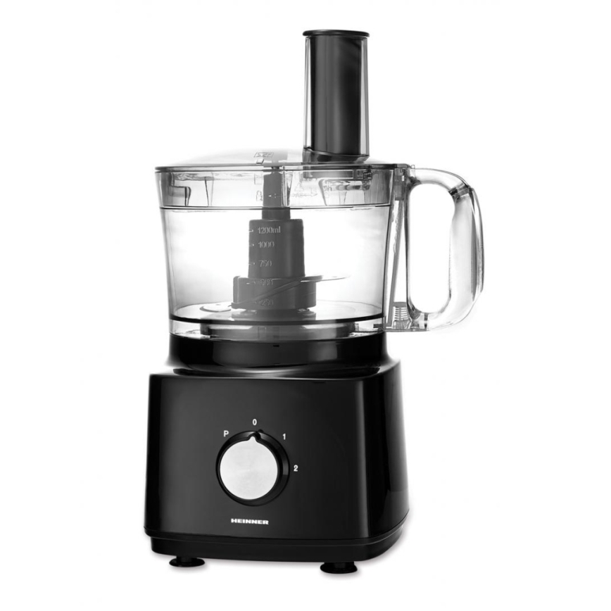 Heinner HFP-750BK - Konyhai robotgép 750W/230V fekete