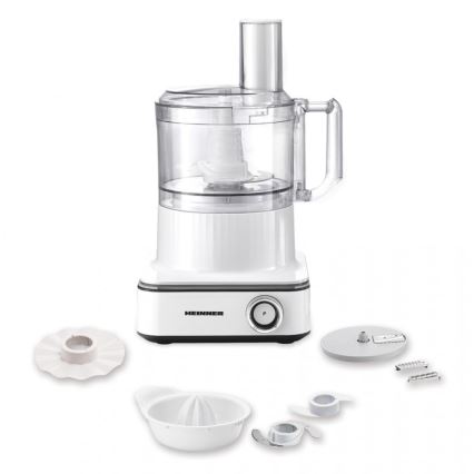 Heinner HFP-K1000WP - Konyhai robotgép 1000W/230V fehér