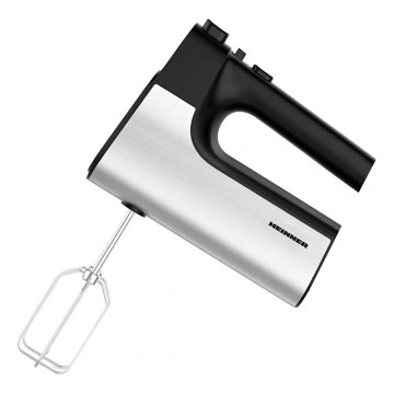 Heinner HM-500BKSS - kézi mixer 500W/230V matt króm/fekete