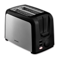 Heinner HTP-700BKSS - 2 szeletes kenyérpirító 700W/230V fekete/matt króm