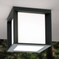 HENRY kültéri lámpatest 1xE27/15W/230V 16x16 cm IP44 antracit