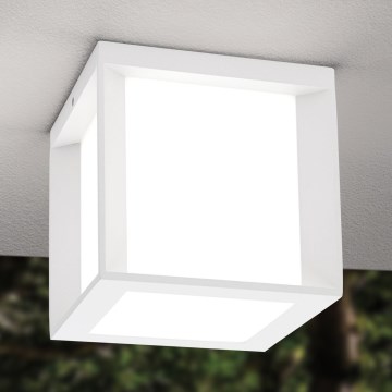 HENRY kültéri lámpatest 1xE27/15W/230V 16x16 cm IP44 fehér