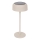 Hesperide - LED napelemes asztali lámpa BOLTY LED/3,7V 2600 mAh IP65 bézs