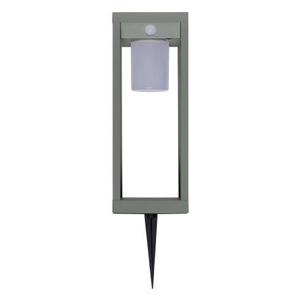Hesperide - PIKY LED napelemes lámpás mozgás- és szürkületérzékelővel, LED/3,7V 2600 mAh, 40 cm, IP65, zöld