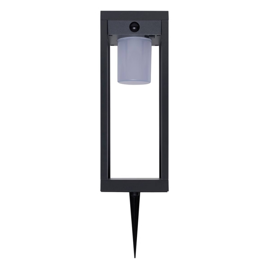 Hesperide - LED napelemes lámpás mozgás- és alkonyérzékelővel PIKY LED/3,7V 2600 mAh 40 cm IP65 antracit