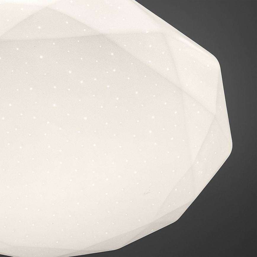 LED dimmelhető mennyezeti lámpatest HEX LED/72W/230V 3000-6000K átm. 50 cm fehér + távirányító