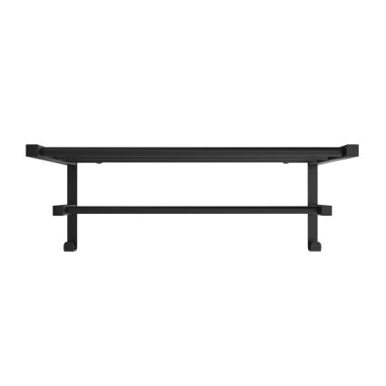 HF SHEFFIELD fürdőradiátorra szerelhető törölközőtartó, 52x28,4 cm, fekete