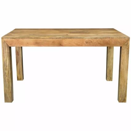 Étkezőasztal HINA 140x90 cm tömör mangófa