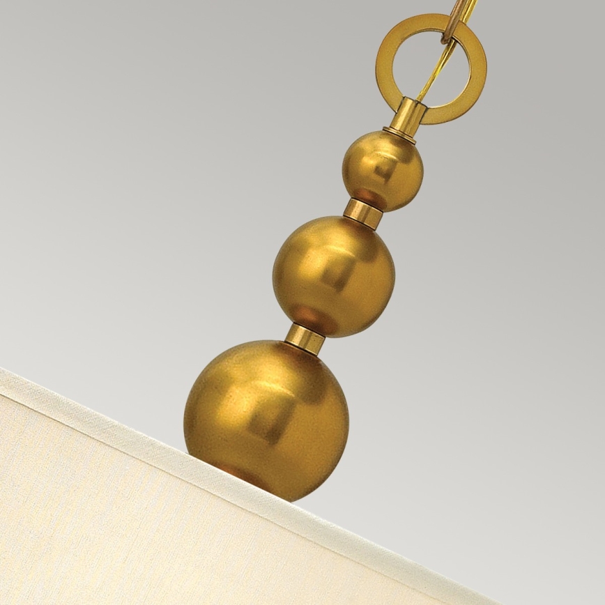 Hinkley - Csillár láncon ZELDA 3xE27/60W/230V sárgaréz