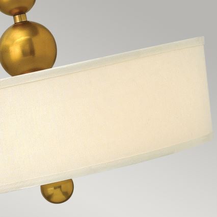 Hinkley - Csillár láncon ZELDA 3xE27/60W/230V sárgaréz