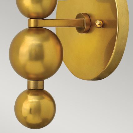 Hinkley - Fali lámpa ZELDA 1xE27/60W/230V sárgaréz