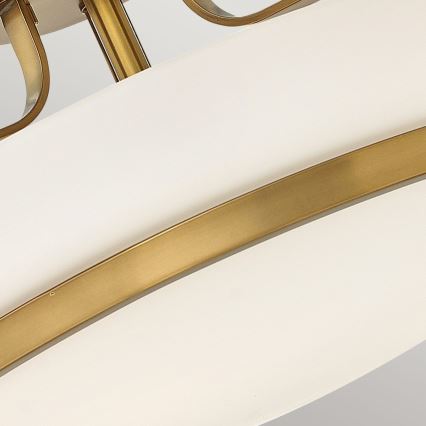 Hinkley - Felületre szerelhető csillár HARPER 3xE27/60W/230V sárgaréz