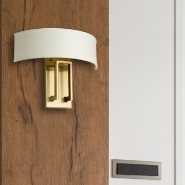 Hinkley - HAMPTON fali lámpa 2xE14/40W/230V aranyszínű