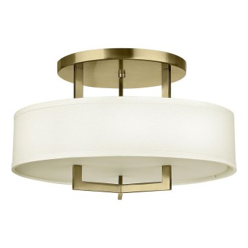 Hinkley - HAMPTON mennyezeti lámpatest 3xE27/60W/230V, Ø 50,8 cm, arany