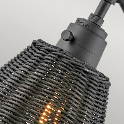 Hinkley - fali spotlámpa ARTI 1xE27/60W/230V fekete