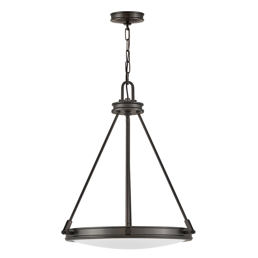 Hinkley - COLLIER láncos csillár 4xE14/40W/230V Ø 54,3 cm fekete