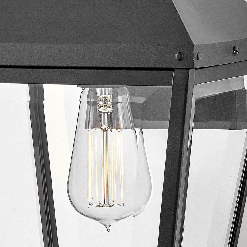 Hinkley - Kültéri fali lámpatest DAWSON M 1xE27/60W/230V IP44 fekete