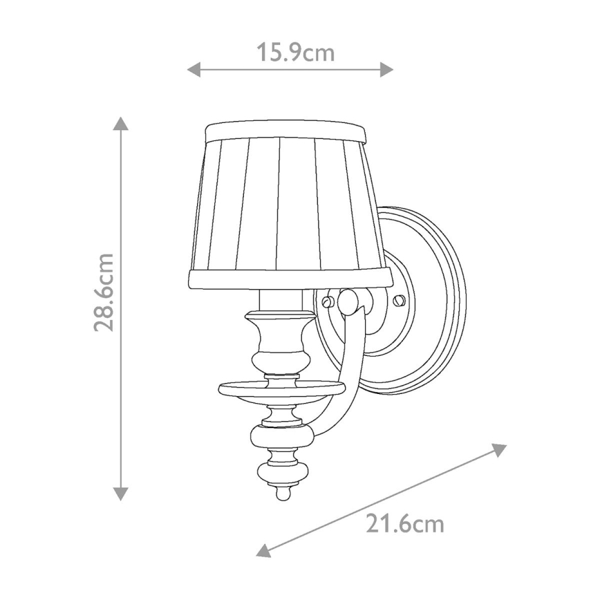 Hinkley - Fali lámpa DUNHILL 1xE14/60W/230V