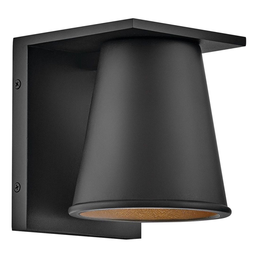 Hinkley - LED Kültéri fali lámpa HANS 1xGU10/8W/230V IP44 fekete