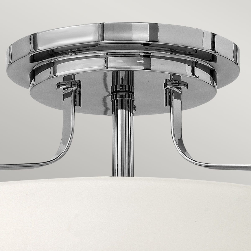 Hinkley - HARPER felületre szerelhető csillár 3xE27/60W/230V Ø 36,6 cm, fényes króm