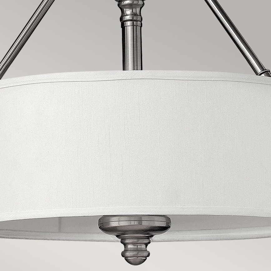 Hinkley - SUSSEX felületre szerelt csillár 3xE27/60W/230V matt króm