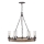 Hinkley - Láncra akasztható csillár SAWYER 6xE14/40W/230V barna